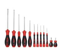 Wiha 30282 12 Piece Screwdriver Set - PicoFinish Precision, SoftFinish Standard and Stubby