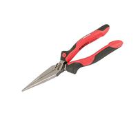Wiha 30913 8.0 Inches Ergo Soft Grip Industrial Long Nose Pliers with Cutters