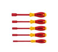 Wiha 29466 Softfinish® Electric Hex Nut Driver Set 6 Piece