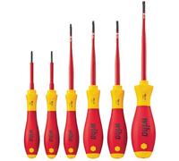 Wiha 3251K6 SoftFinish® Electric slimFix TORX® Screwdriver Set - 6pc
