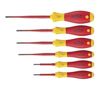 Wiha Softfinish Slimfix 6 Piece VDE Insulated Torx Screwdriver Set