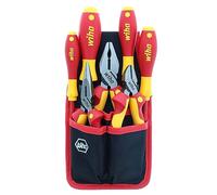 Wiha 32985 7 Piece Insulated Industrial Pliers/Cutters/Drivers Belt Set