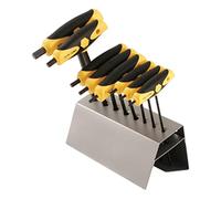 Wiha 33499 Inch T-Handle Set Soft Grip Ball End Hex, 8-Piece