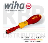 Wiha 34577 Screwdriver Bit Holder Hex Head 1000v VDE Electrician For Slim Bits