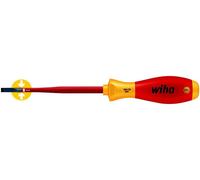 Wiha - 35390 - Softfinish Vde Slimfix Slotted Screwdriver 4.0 X 100mm 1000v Ac