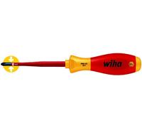 Wiha - 35393 - Softfinish Vde Slimfix Phillips Screwdriver Ph1 X 80mm 1000v Ac