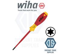 Wiha 36538 TORX T20 x 100MM Screwdriver SoftFinish Electric SlimFix