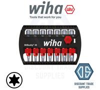 Wiha 36940 BitBuddy 49mm TORX with Belt Clip - Blister Packed for Hanging - 7pcs