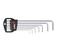 Wiha L Key Allen Key Hex Ball End 7Pc 1.5mm To 10mm Key With Holder 01416