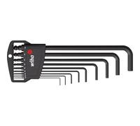 Wiha Allen L Key Hex Driver Set Ball End Metric 1.5 To 10mm With Holder 03879