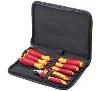 Wiha - 38020 - Vde Slim Screwdriver / Cutter Set - 7pc