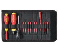 WIHA 2872T13 Torque Screwdriver TorqueVario 13pc Torq/VAR Set SL/PH/PZ, Multi-Colour, Set of 13 Pieces