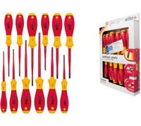 Wiha - 41003 - Softfinish Slimfix Vde Screwdriver Set 12 Piece 1000v Ac