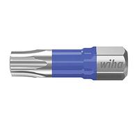 10x Wiha 41605 TORX T15 25mm T Bit Set - Pack of 5, 25mm Long Impact Driver