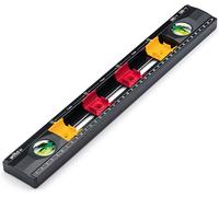 Wiha 42074 Electrician’s Spirit Level Ruler 40cm Easy to mark back boxes 400mm
