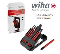 Wiha 43156 SlimBits Hex Screwdriver Set 2mm To 6mm 6pcs 1000v VDE Electrician