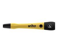 Wiha 281P PicoFinish ESD C4 Bitholder, Black Yellow, (WIH-43709)