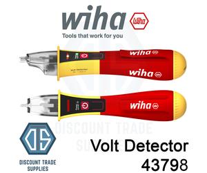 WIHA 43798 Non-Contact 90-1000v AC Live Wire Voltage Cable Detector Fuse Tester