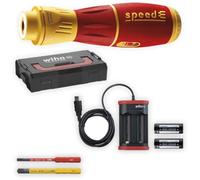 Wiha 44318 Power Screwdriver/Impact Driver Red,Yellow 44318, Battery, Lithium-Ion (Li-Ion), 1.04 kg