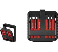 Wiha 44366 6 Piece VDE slimBit Electric Screwdriver Bit Set & Holder