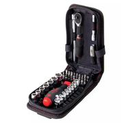 Wiha 44684 40pc 1/4" Ratchet Socket and Driver Bit Set