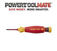 Wiha 45296 PocketMax® Electric VDE Magazine Style SlimBit Screwdriver Set