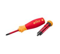 Wiha PocketMax Slimfix VDE Screwdriver Set, 6 Piece 1000v VDE - 45296