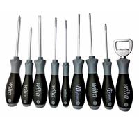 Wiha 46544 Screwdriver Set Slotted, Phillips, Torx T15 T20 T25 + Bottle Opener