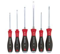 Wiha 530HK6 SoftFinish® Slotted/ Phillips Screwdriver Set - 6pc
