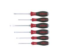 Wiha 21251 Softfinish® Sl/Pz Hex Blade Screwdriver Set 6 Piece