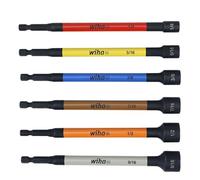 Wiha Tools Nut Setter Set 70486 – 6-Piece Color-Coded Magnetic
