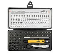 Wiha Master Technician Ratchet & MicroBits Set 75965 System 4 65-Piece ESD-Safe
