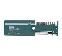 Wiha 79247 Bit Selector with Security Torx Bits, 10 Piece