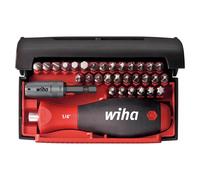 Wiha 7928Z Standard Collector 32 Piece 1/4" Screwdriver Bit Set - 34686
