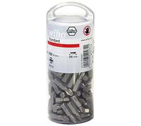 Wiha 40462 Standard Pozidriv Bits PZ2 25mm Tub of 100 WHA40462