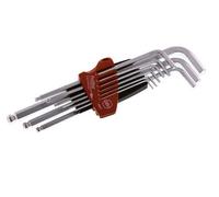 Wiha 9-Piece 1.5 To 10mm Hexagonal Allen Key Set Long With Ball Head