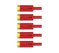 Wiha 29701S5 easyTorque Adapter Set VDE 5-pcs