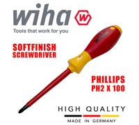 WIHA Electrician Screwdrivers VDE Slotted PH1 PH2 Phillips PZ1 PZ2 Pozi Torx Hex