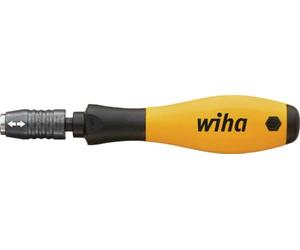 Wiha ESD-Safe Bit Holder with Handle and Quick-Change Mechanism 0.25-Inch .387ESD 0.25-Inch Centrofix, Red, 387ESD1403501