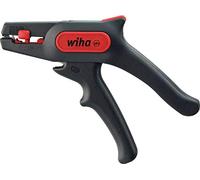 Wiha Herramienta pelacable automática Hasta 6 mm² 190 mm, 7 1/2" (44617) | Integrated scanning system automatically adjusts to cable size to help prevent damage to interior conductors.