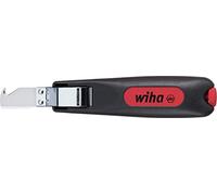 Wiha Herramienta pelacable con cuchilla de Arrastre autogirable para Cables redondos 165 mm (44619)