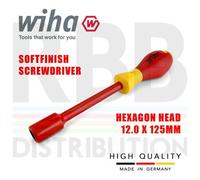 Wiha SoftFinish VDE Insulated Nut Spinner Hex Drive Screwdriver Choose 4-17mm