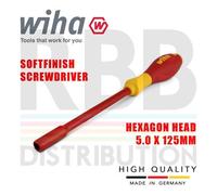 Wiha Screwdriver, Soft Finish Electric hex Socket Wrench, 322050