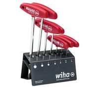 Wiha hex screwdriver set 7 piece set 2-8 mm T-Handle in Workshop Stand