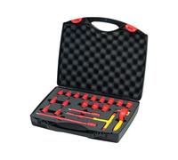 Wiha 21 Piece VDE Insulated 3/8" Drive Socket Set 3/8"