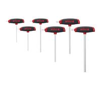 Wiha L-key with T-handle set ComfortGrip 6 pc