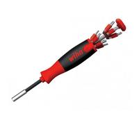 Wiha Liftup 25 Magnetic Screwdriver With Bit Magazine (sl, Ph, Pz, Tx, Hex)