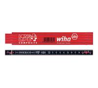 Wiha Longlife Plus Composite Folding ruler - 2 m - Metric - 10 Arms