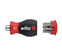 Magnetic Softfinish Stubby Screwdriver With Bit Magazine (sl, Ph) Wiha Multi One Size