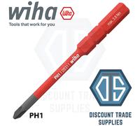Wiha Phillips PH1 SlimBit Replacement Slim Bit VDE SoftFinish SlimVario 34583